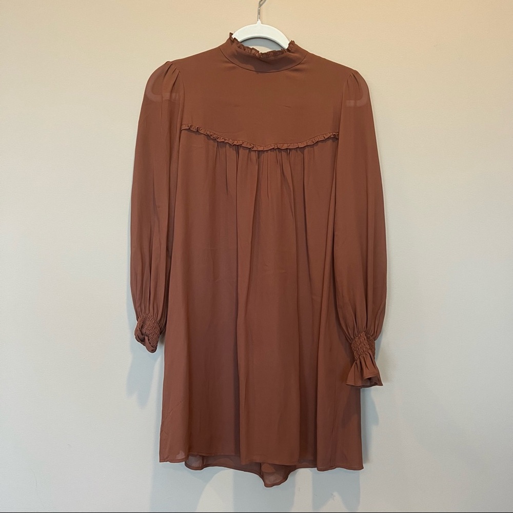Reformation Long Sleeve Mini Dress ~ Size Small